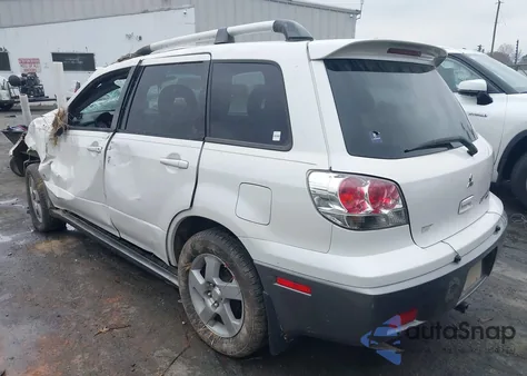 2004 Mitsubishi Outlander Xls z USA, uszkodzony, nr VIN JA4LZ41FX4U000643